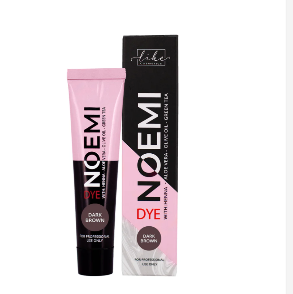 Noemi Dye is a hybrid tint for lashes and brows.

This product not only colors the hair and creates a beautiful stain on the skin but also contains nourishing ingredients that will help strengthen, protect, and stimulate the hair's growth.

The Noemi Hybrid Dye can be used on both brows and lashes.

The PH value is 9 - 10, which penetrates the hair. The dyes last about eight days on the skin and 5 - 6 weeks on the hair, providing an intense final result.

Can Noemi Dye be used with lamination?

Yes! Noemi D
